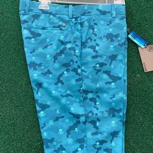 G/Fore Icon Camo Shorts Golf size 33